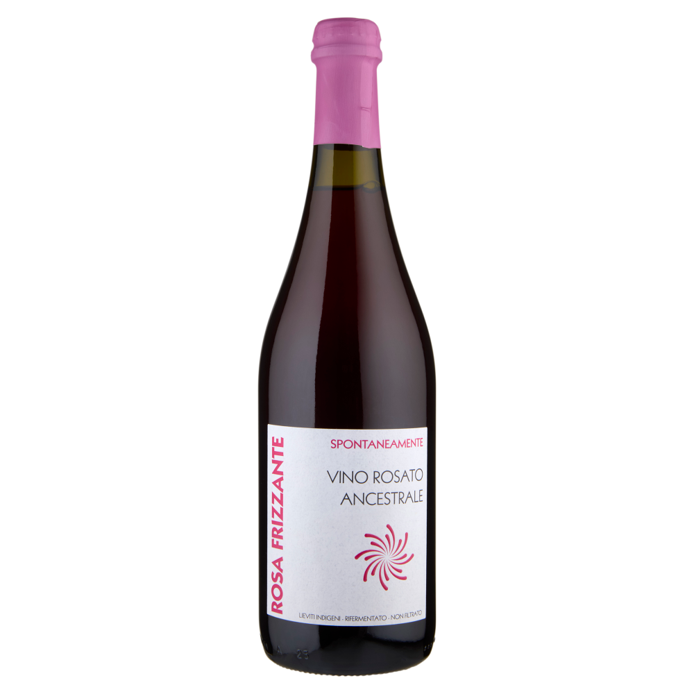 Spontaneamente Rosa Frizzante Vino Rosato Ancestrale 75 cl