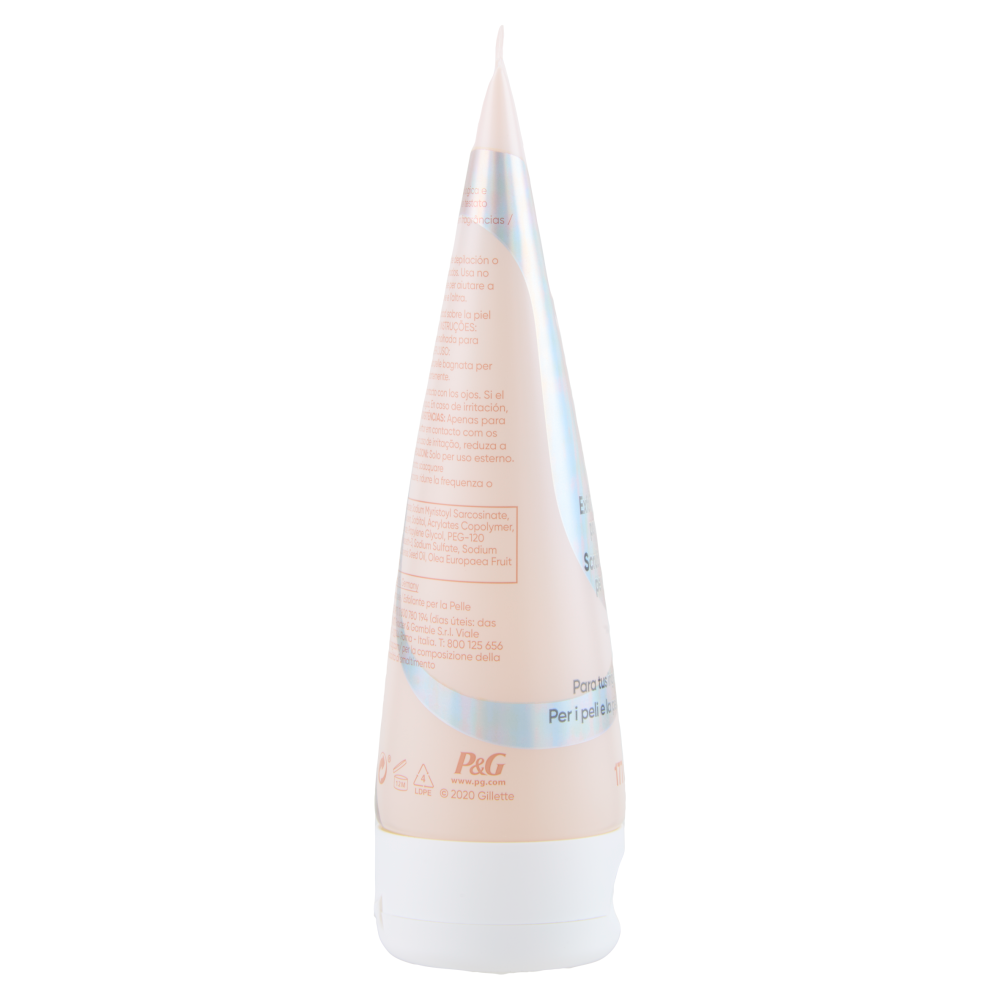 Satin Care Scrub Levigante per la Pelle per i peli e la pelle delle zone intime 177 ml