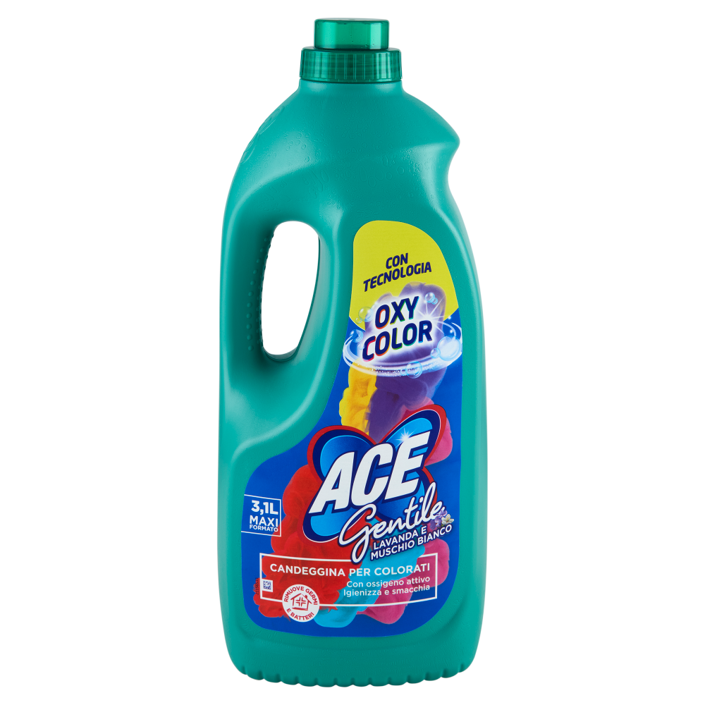 Ace Gentile Lavanda e Muschio Bianco Candeggina per Colorati 3,1 L