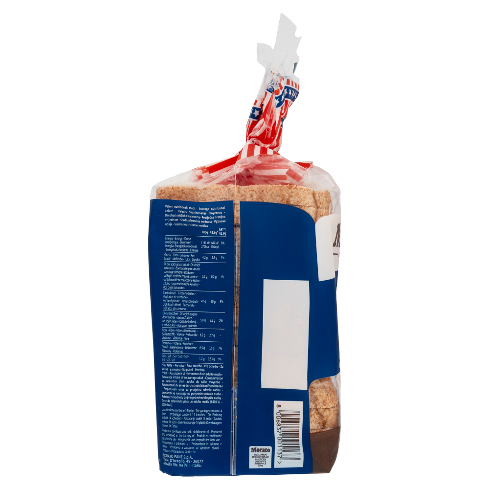 Morato American Sandwich Integrale 14 x 42,9 g