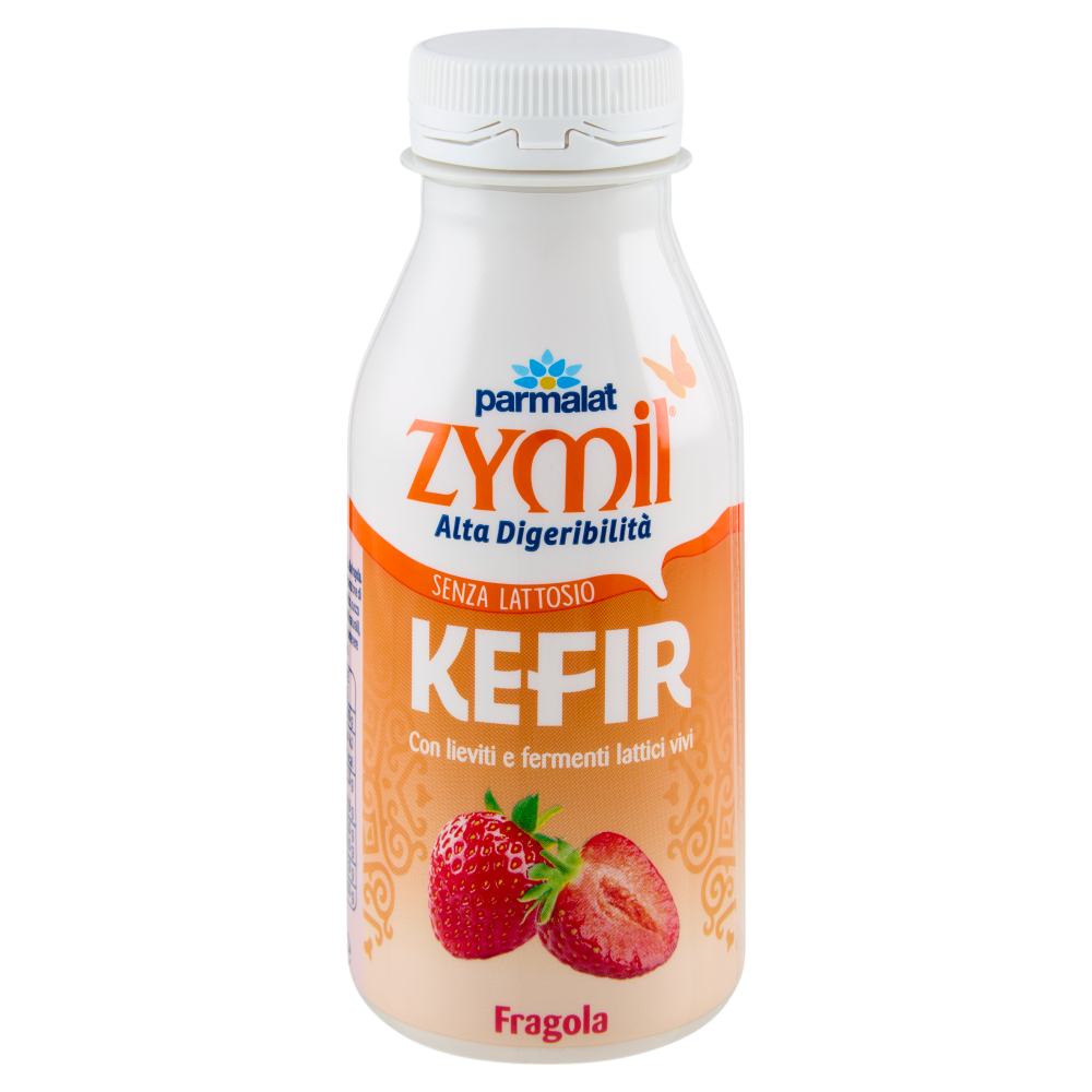 ZYMIL Alta Digeribilità Senza Lattosio Kefir Fragola 250 g