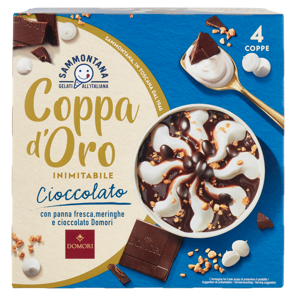 Sammontana Coppa d'Oro Cioccolato 4 x 90 g