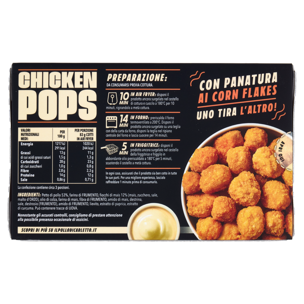 Findus Chicken Station Chicken Pops 250 g