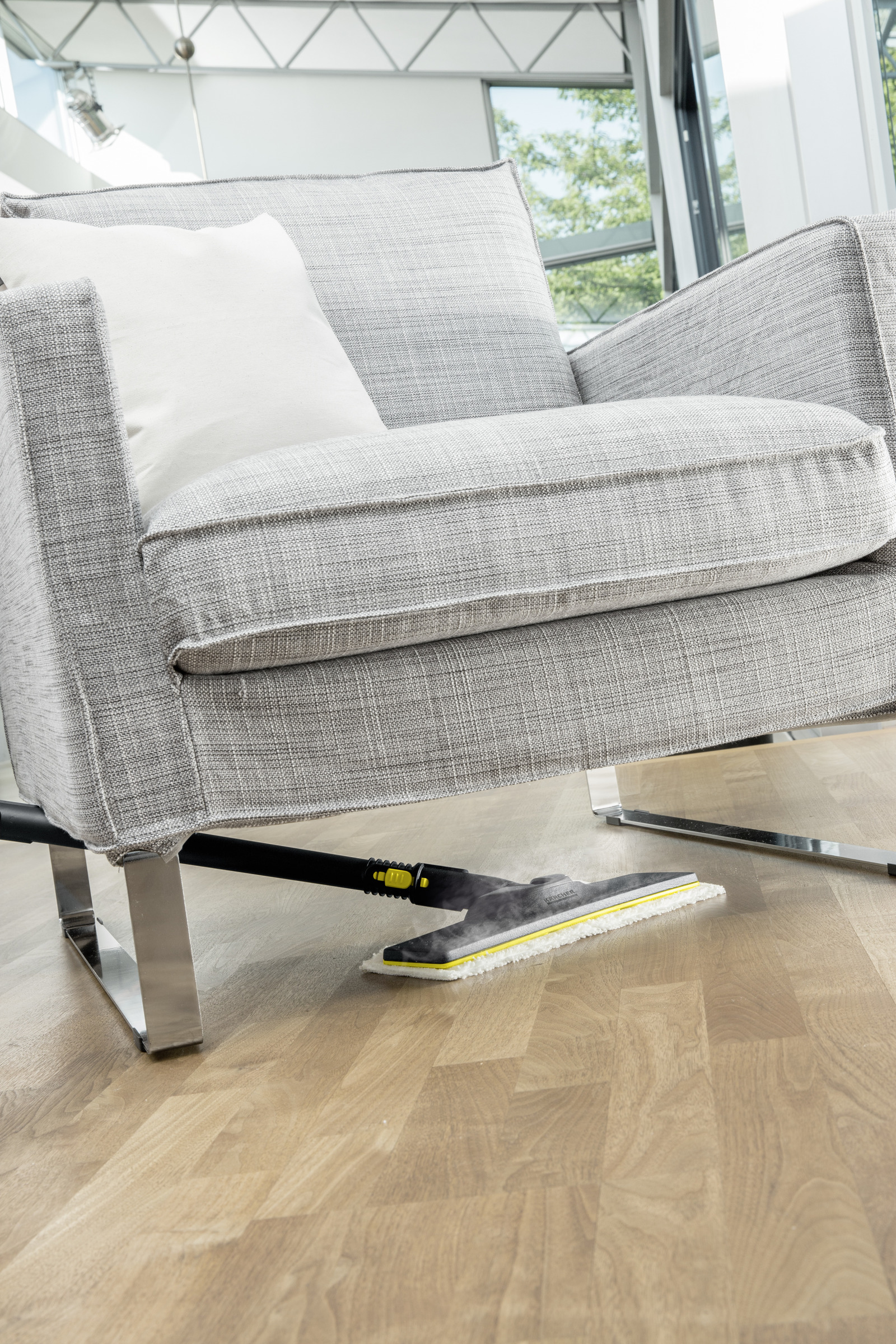 Kärcher SC 3 EasyFix Pulitore a vapore cilindrico 1 L 1900 W Nero, Bianco