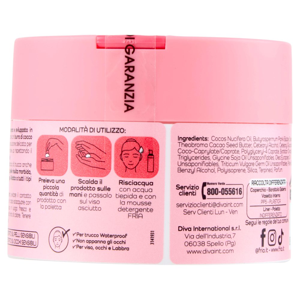 Fria korean beauty Burro Struccante 80 ml