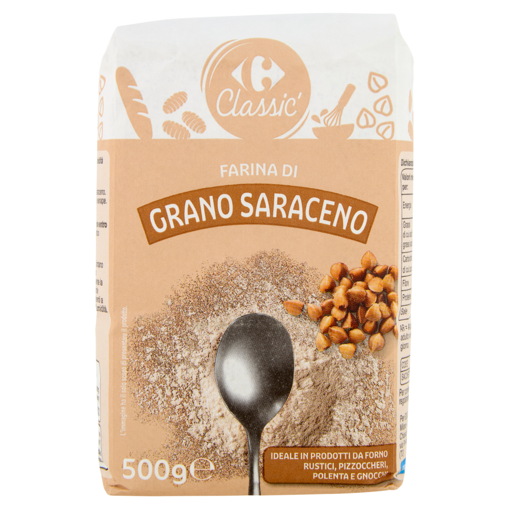 Carrefour Classic Farina di Grano Saraceno 500 g