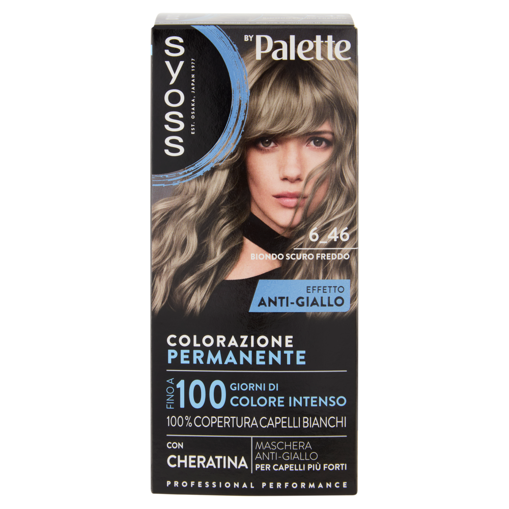 Syoss By Palette Colorazione Permanente 6_46 Biondo Scuro Freddo
