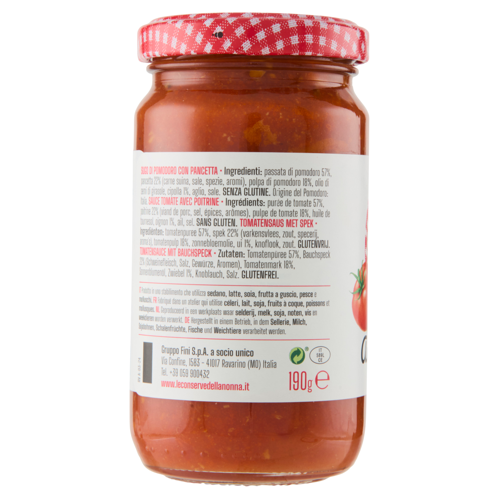 Le Conserve della Nonna Amatriciana 190 g