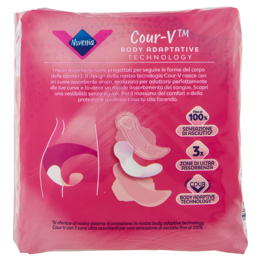 Nuvenia V-Protection Ultra Lungo+ con Ali 12 pz