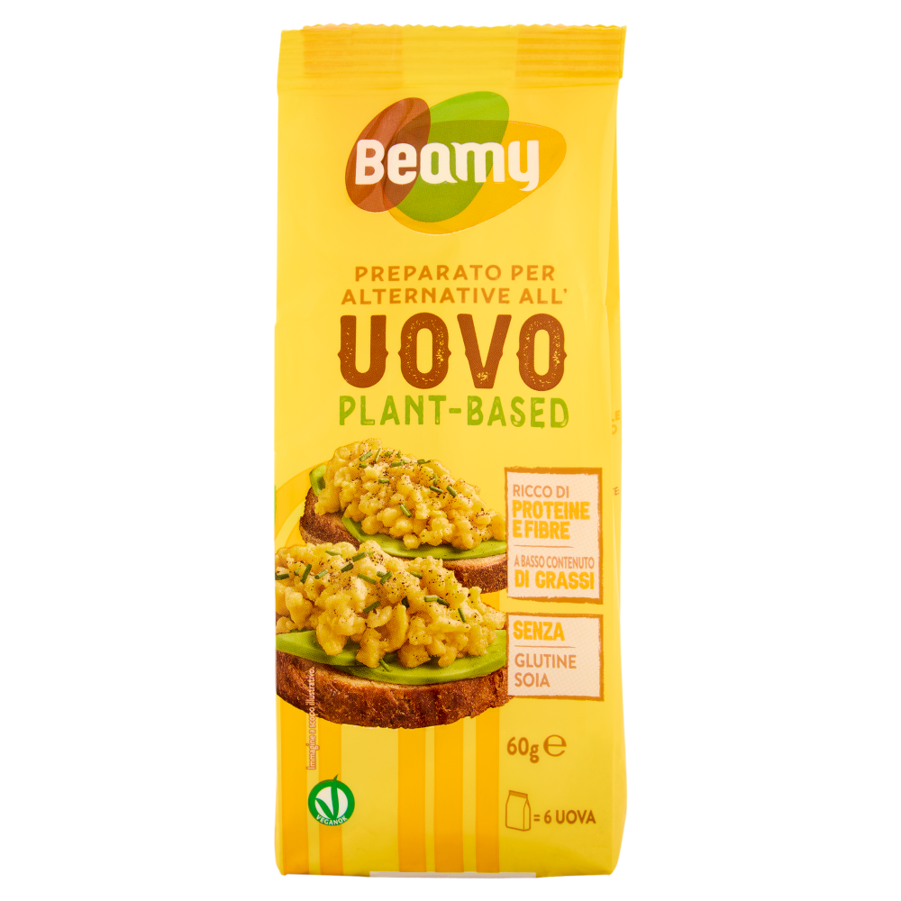 Beamy Preparato per Alternative all'Uovo Plant-Based 60 g