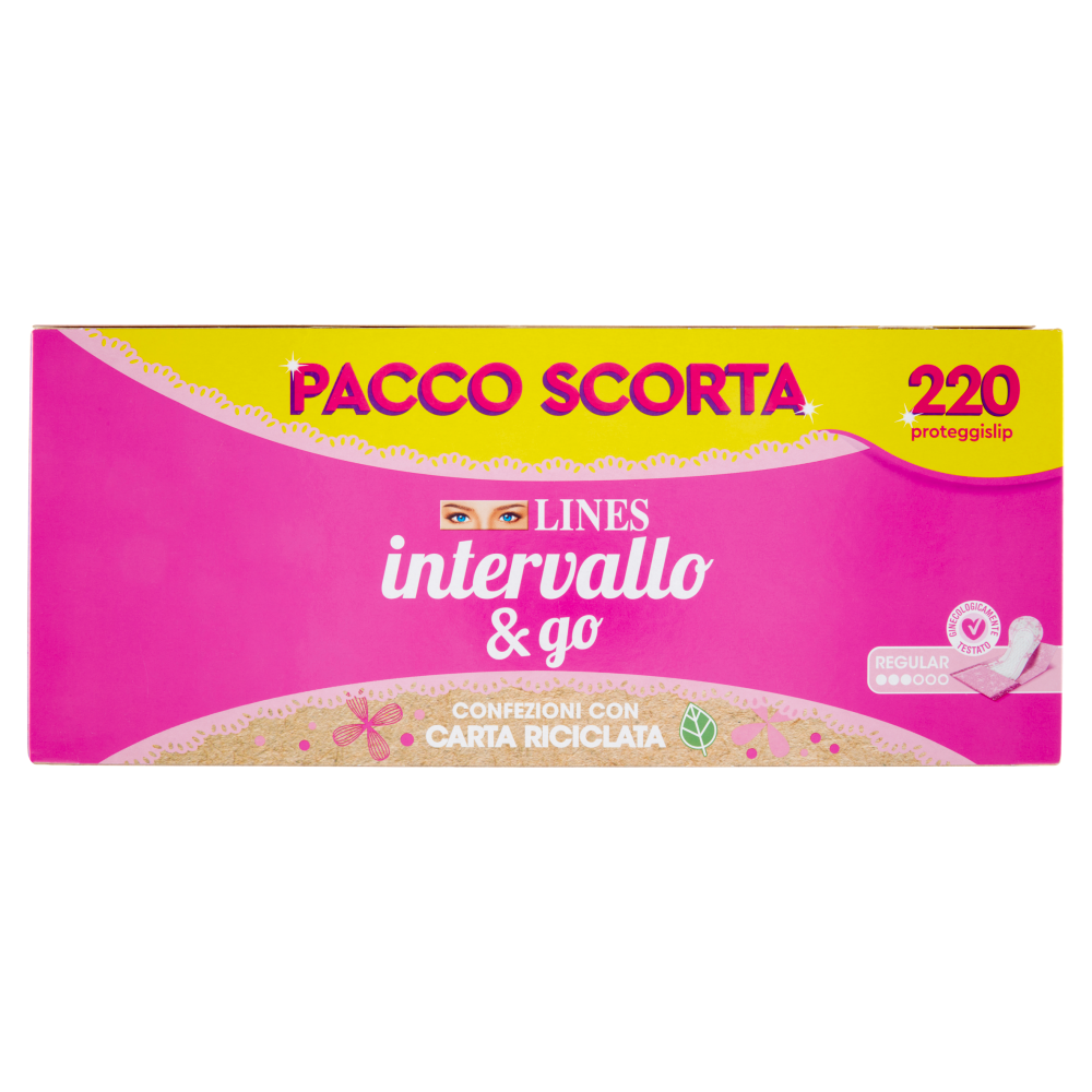 Lines intervallo & go Regular Penta Ripiegato 220 pz