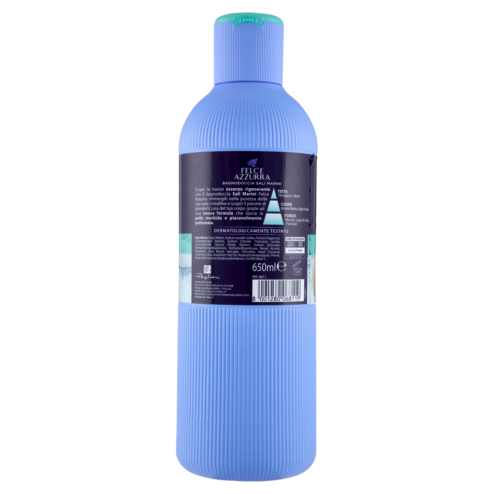 Felce Azzurra Sali Marini essenza rigenerante Bagnodoccia 650 ml