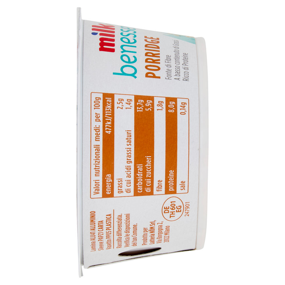 Milk benessere Porridge Classico 150 g