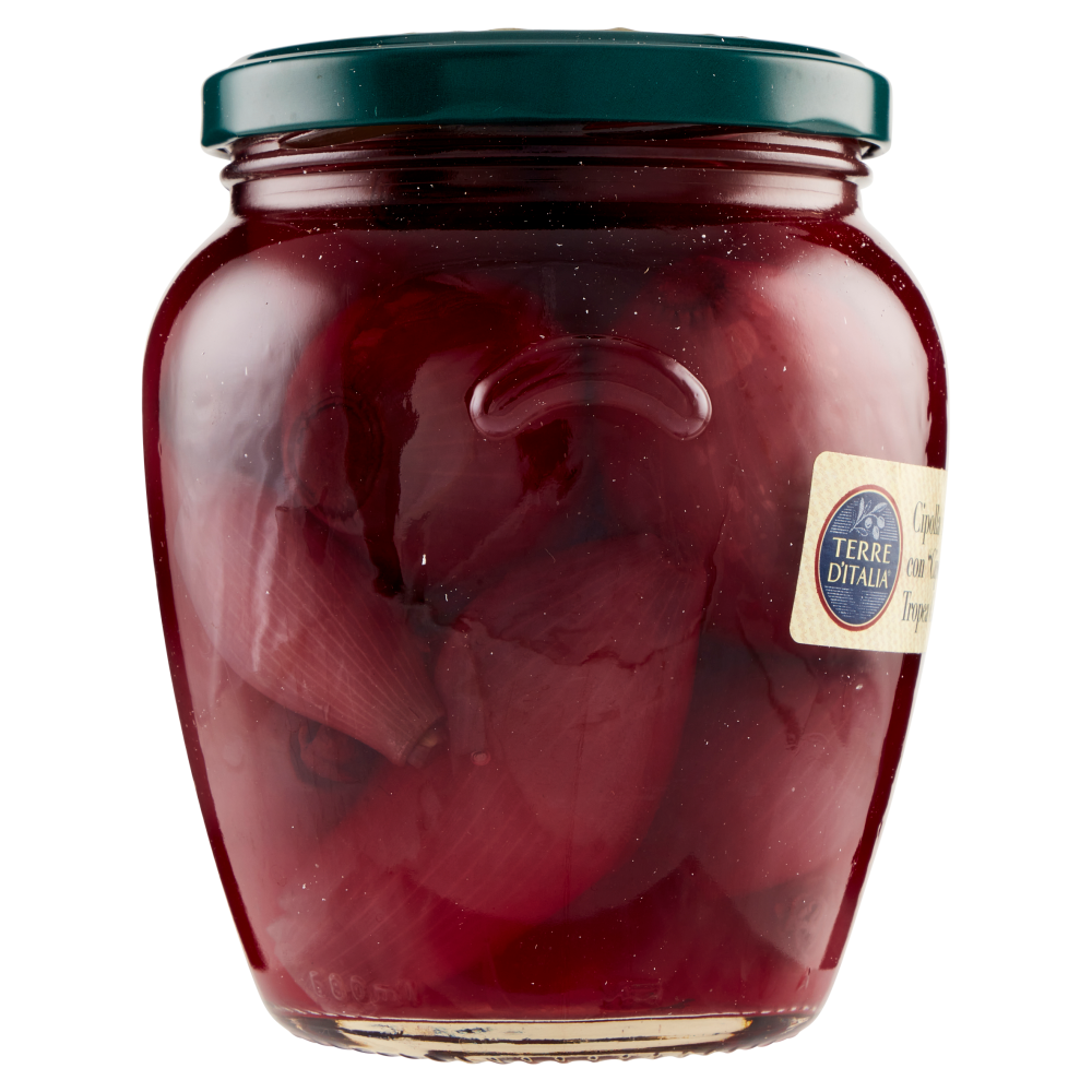 Terre d'Italia Cipolla in agrodolce con "Cipolla Rossa di Tropea Calabria IGP" 530 g