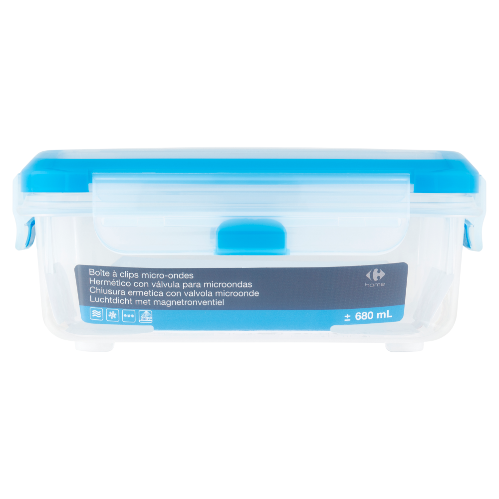 Carrefour home Contenitore Rettangolare 680 mL
