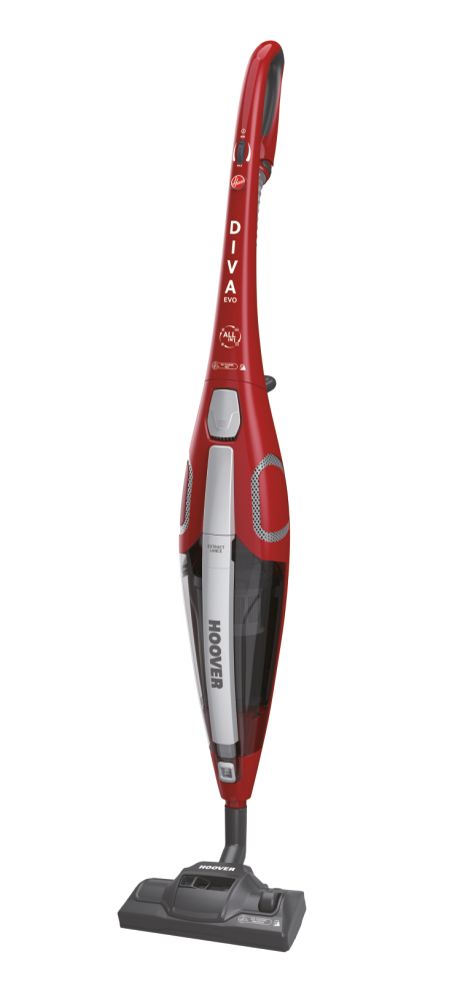 Hoover Diva Aspirapolvere DVE01BL 011 Senza sacchetto 0,8 L 750 W Rosso