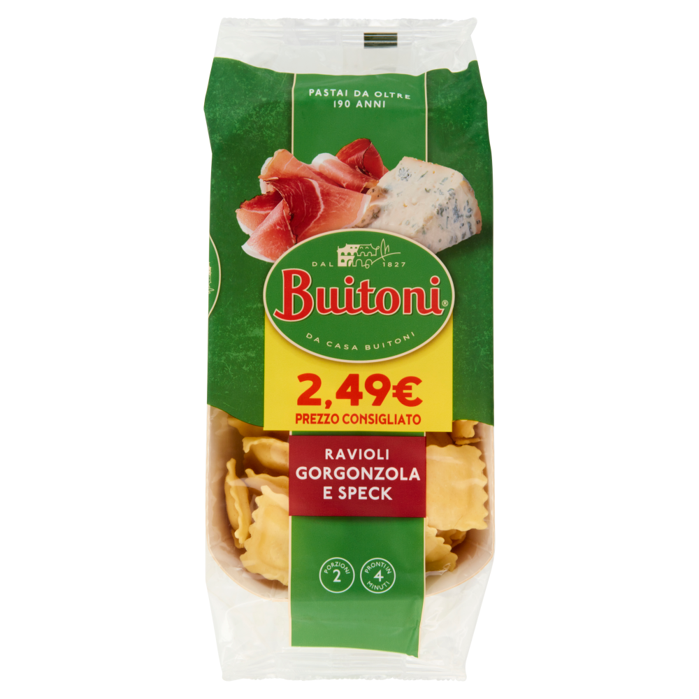 Buitoni Ravioli Gorgonzola e Speck 230 g