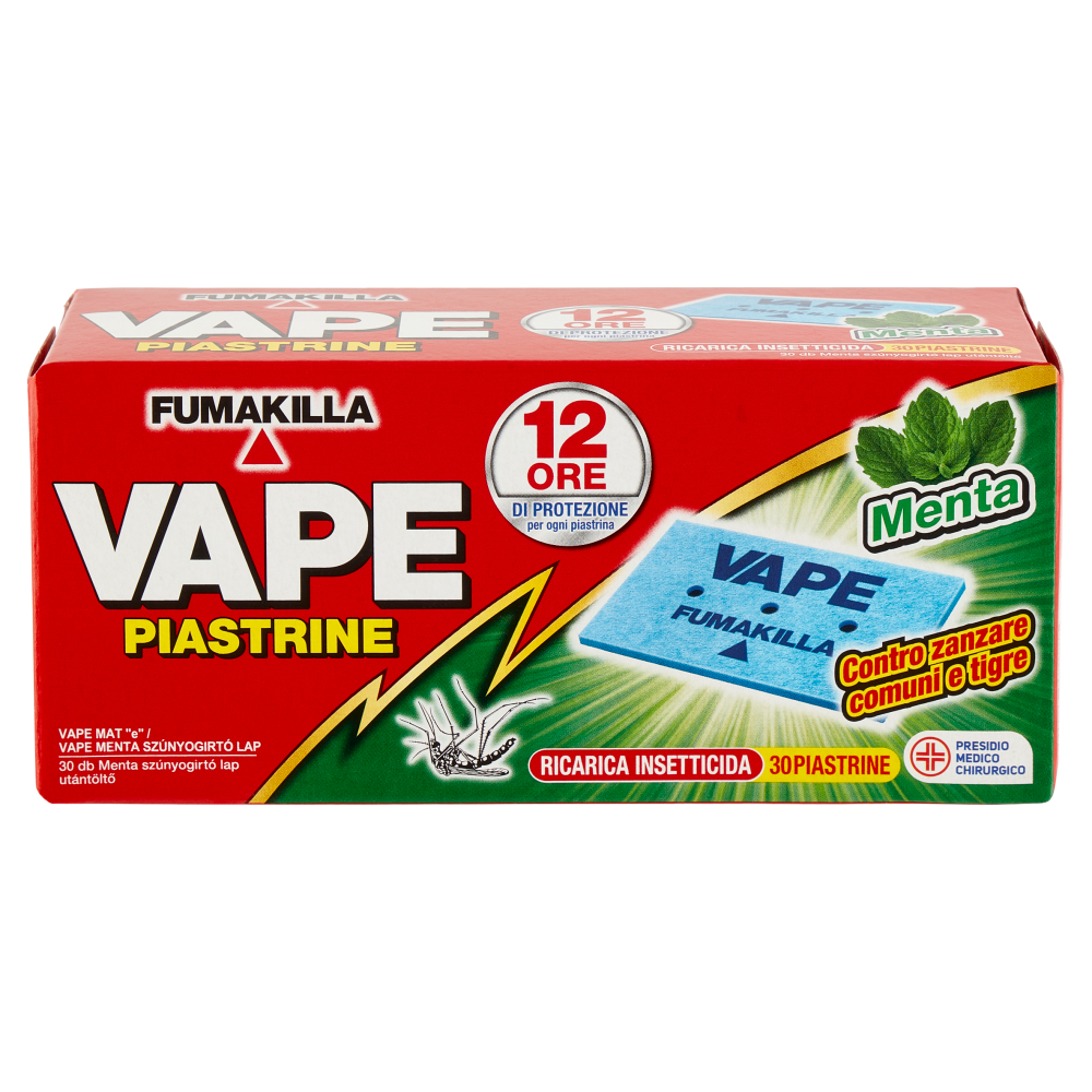 VAPE Piastrine Menta 30 pz