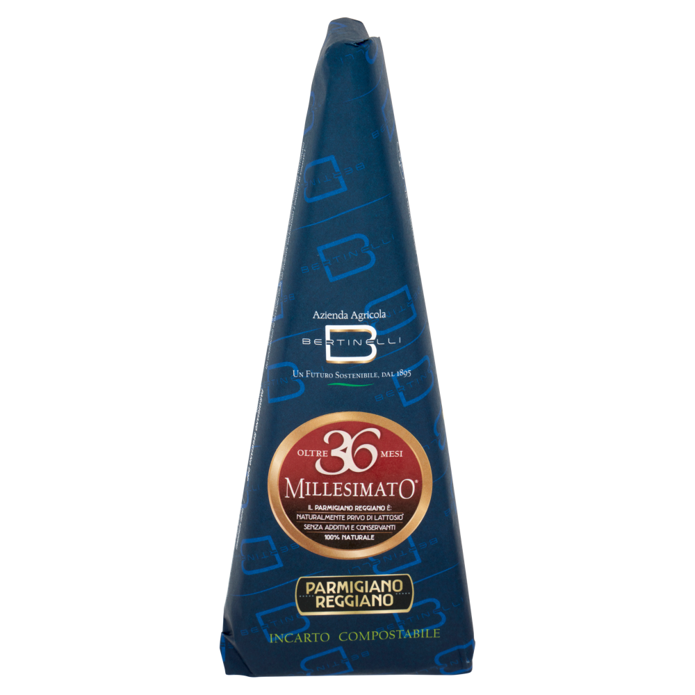 Bertinelli Parmigiano Reggiano DOP Millesimato Oltre 36 Mesi 0,300 kg