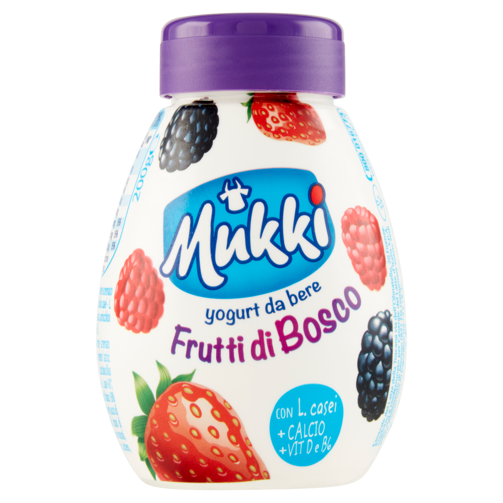 Mukki yogurt da bere Frutti di Bosco 200 g