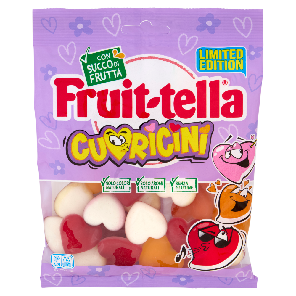 Fruit-tella Cuoricini 150 g
