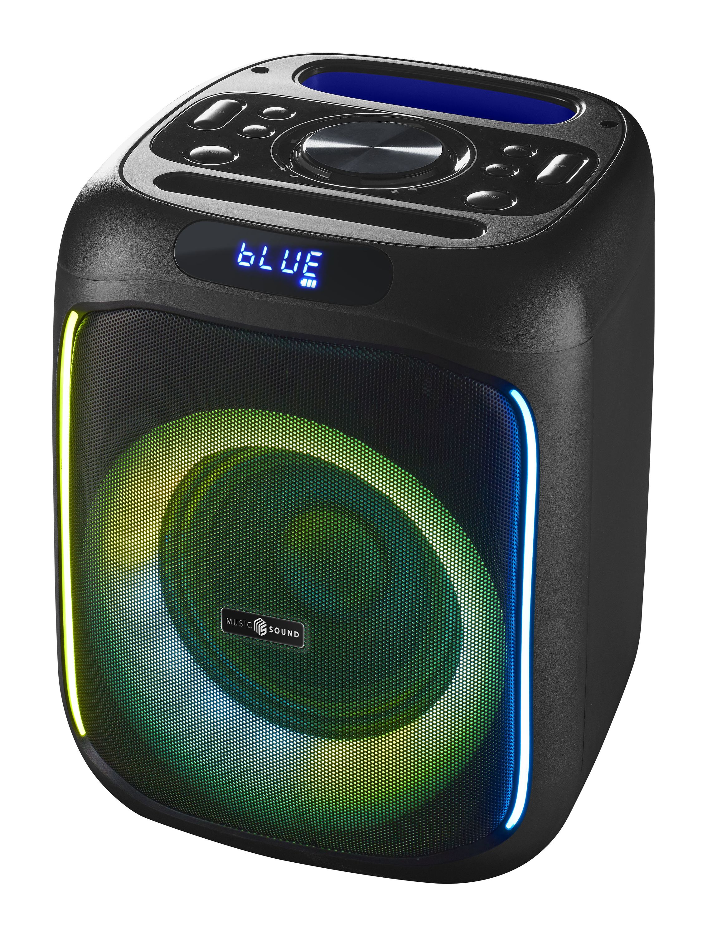 Music Sound Sound Box Small Cassa speaker Bluetooth con 40W di potenza e luci RGB