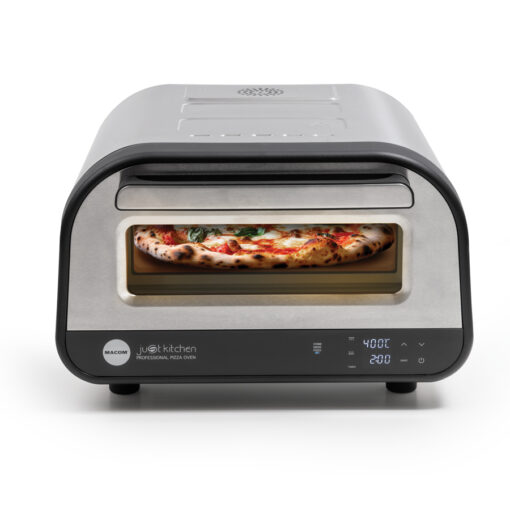 Macom 884 macchina e forno per pizza 1 pizza(e) 1700 W Nero, Acciaio inox