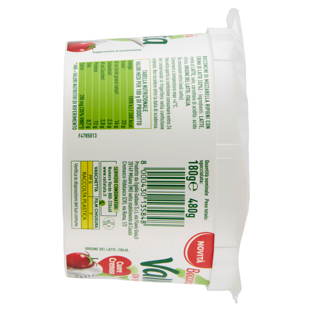 Vallelata Bocconcini Ripieni 180 g