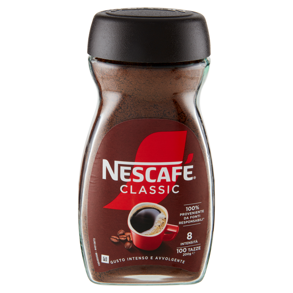 NESCAFÉ Classic Caffè Solubile Barattolo 200 g