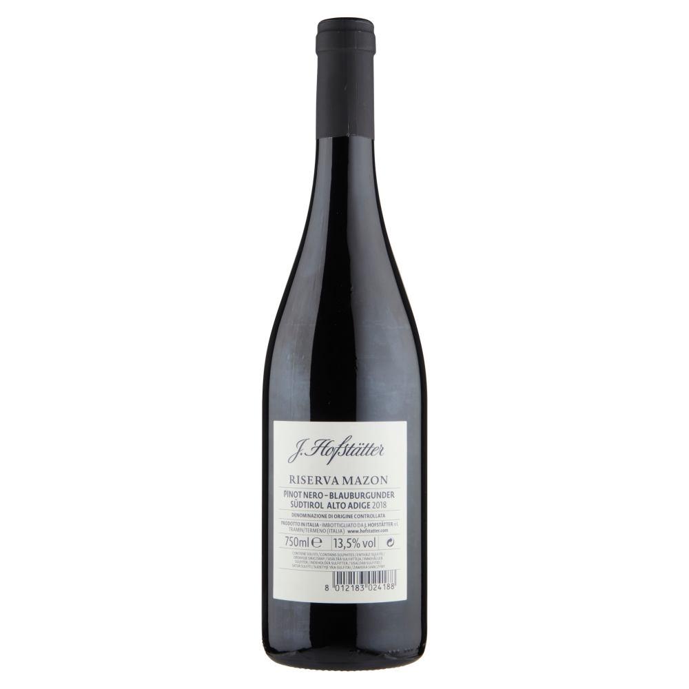 J. Hofstätter Riserva Mazon Pinot Nero Alto Adige DOC 750 ml
