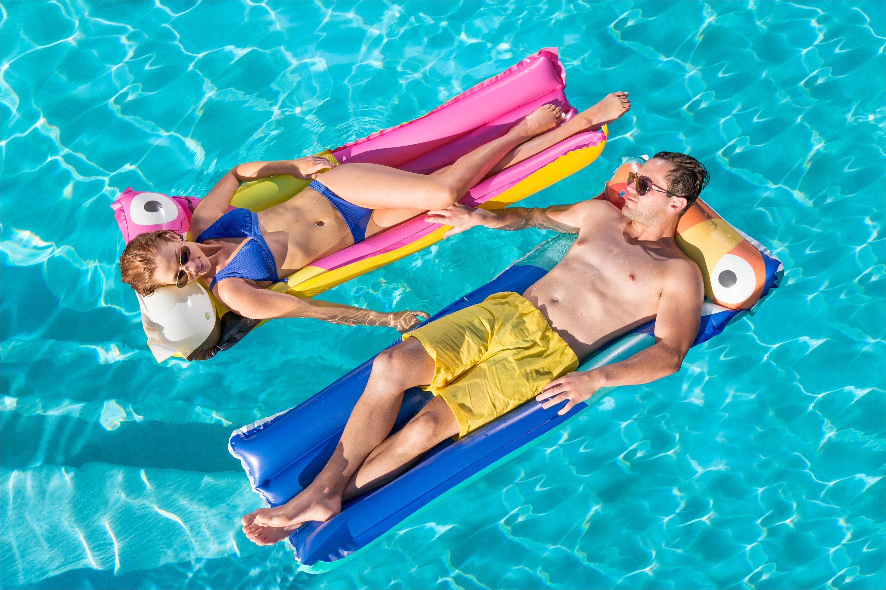 Bestway 44021 galleggiante da piscina e da spiaggia Multicolore Vinile Materassino galleggiante