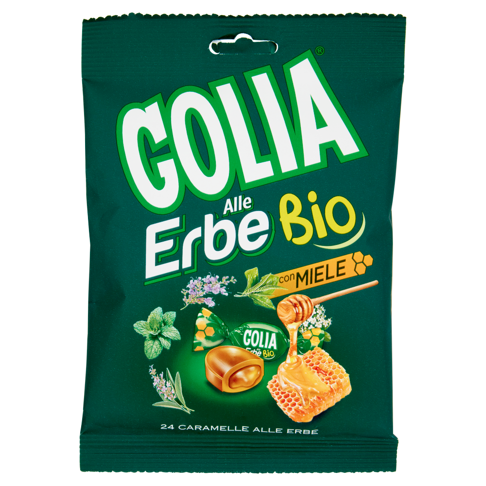 Golia alle Erbe Bio con Miele 60 g