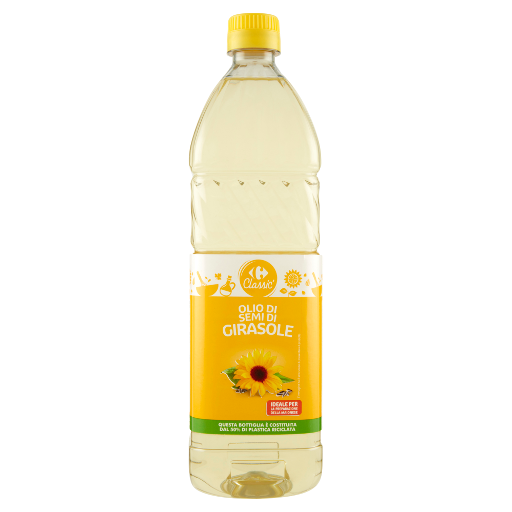 Carrefour Classic Olio di Semi di Girasole 1 L