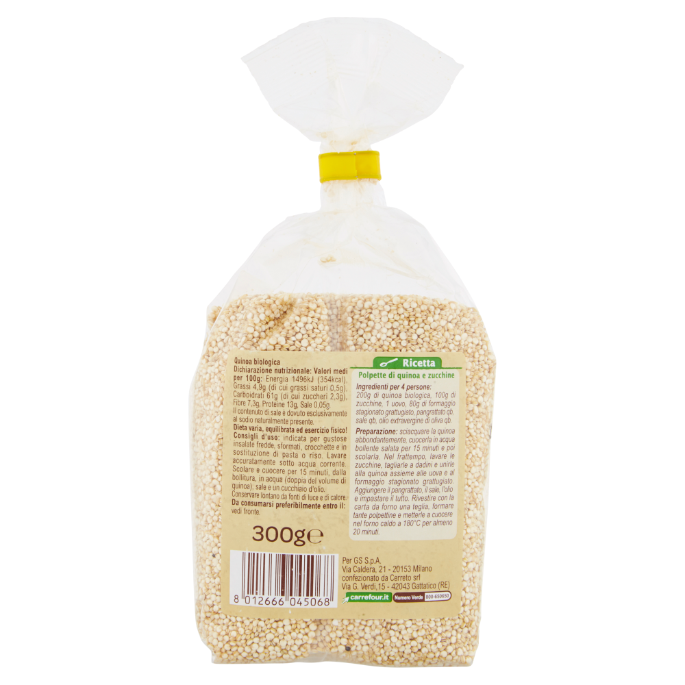 Carrefour Bio Quinoa Biologica 300 g