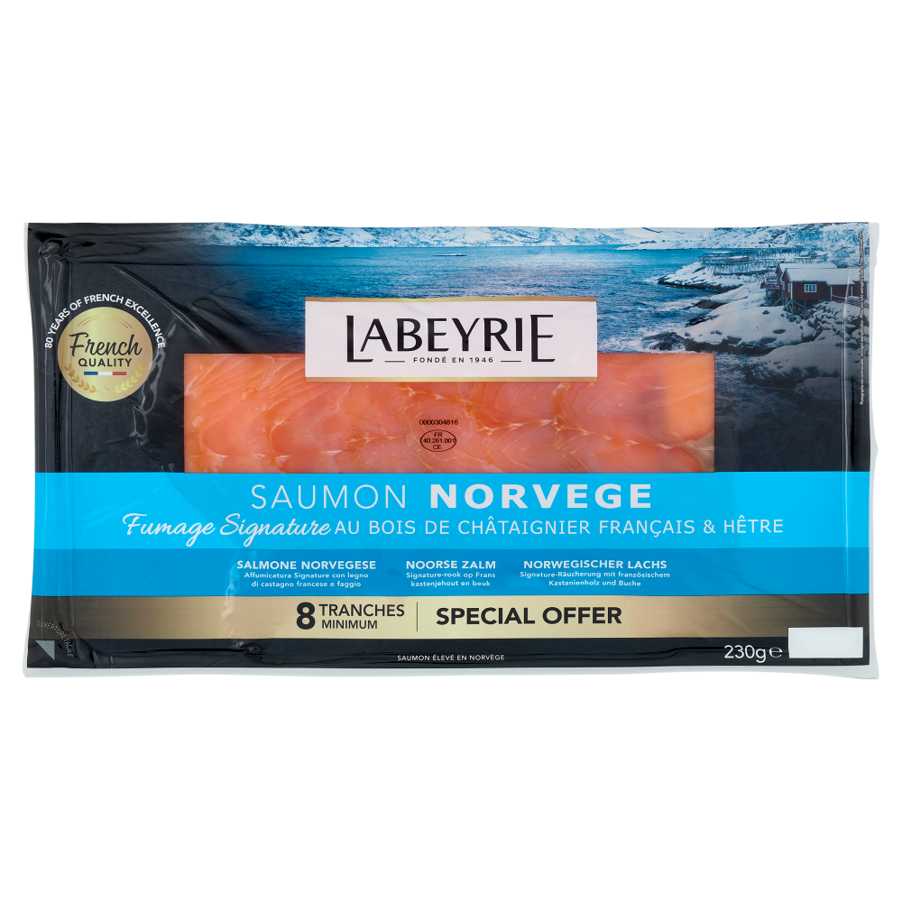 Labeyrie Salmone Affumicato Norvegia Signature 230 g