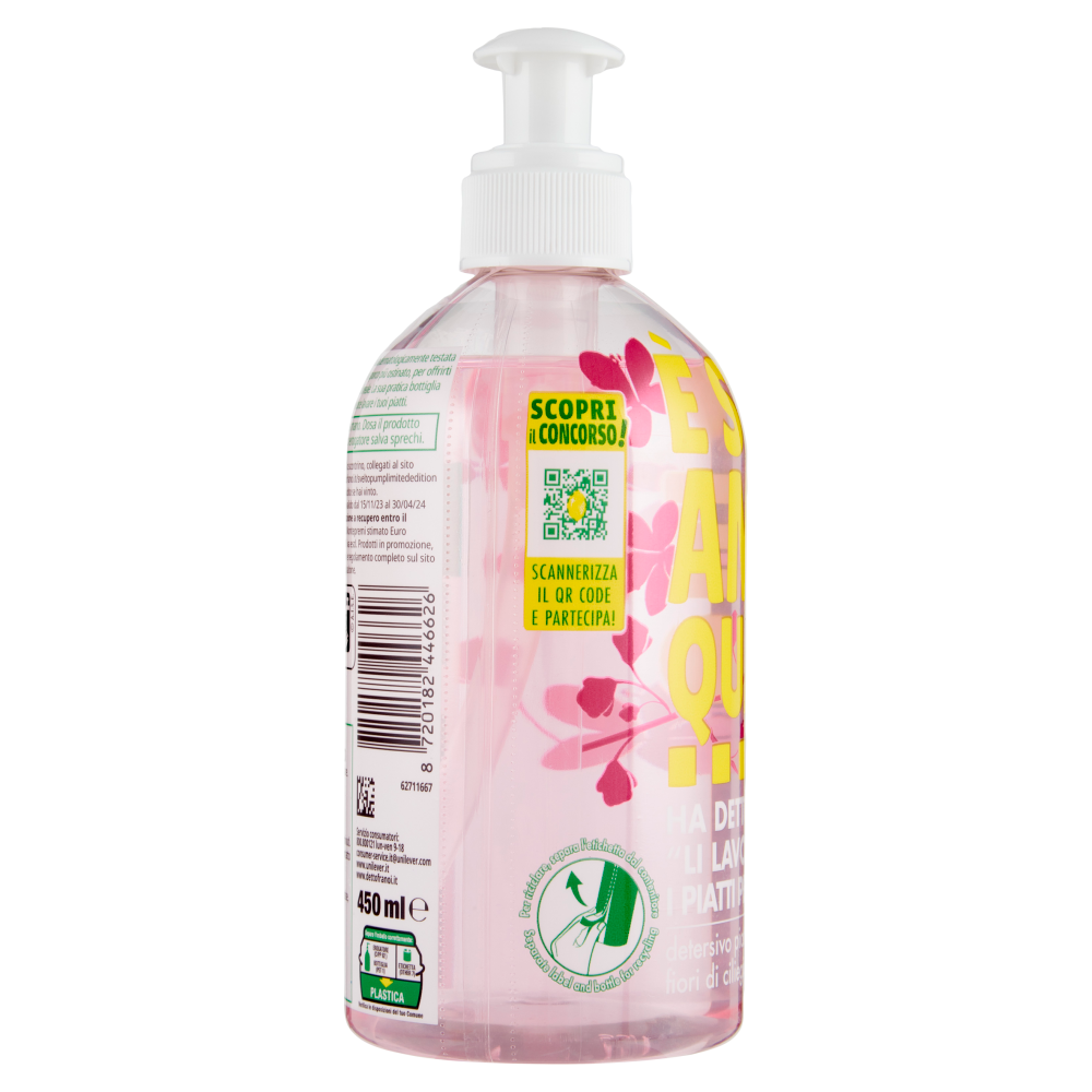 Svelto detersivo piatti fiori di ciliegio 450 ml