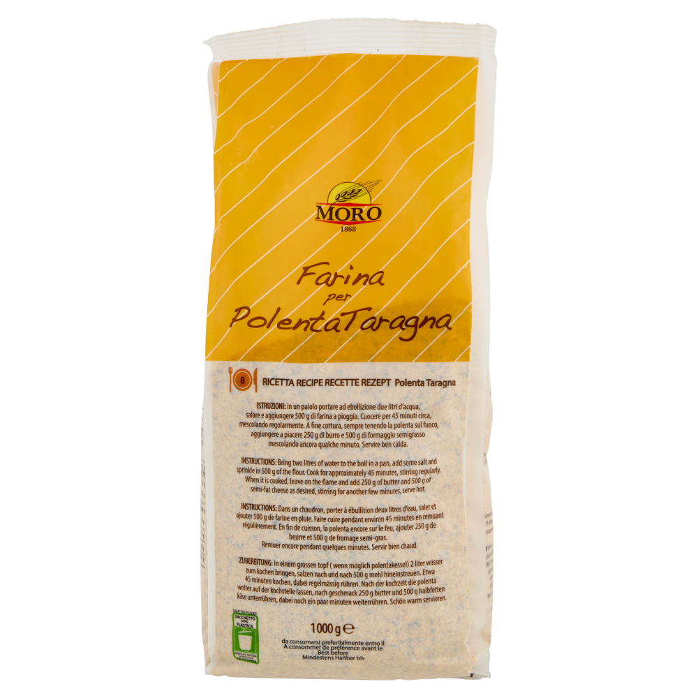 Moro Farina per Polenta Taragna 1000 g