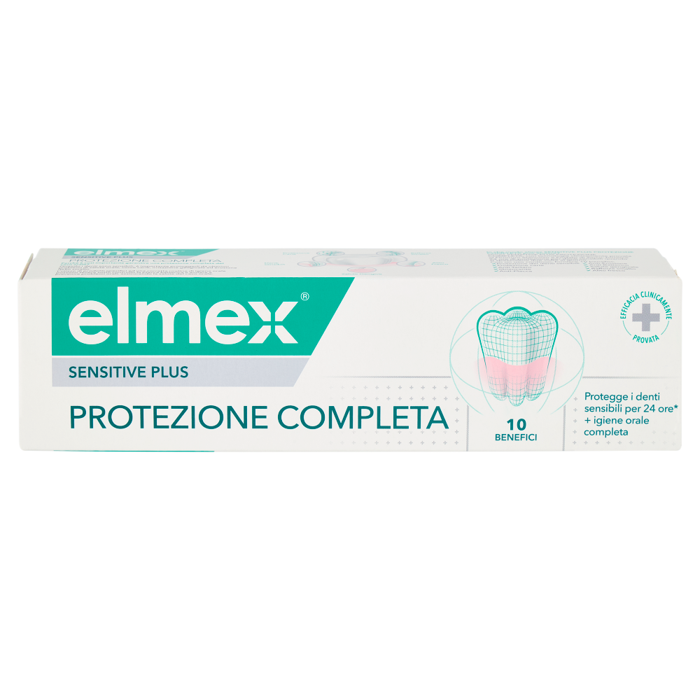 elmex dentifricio Sensitive Plus Protezione Completa denti sensibili 75 ml