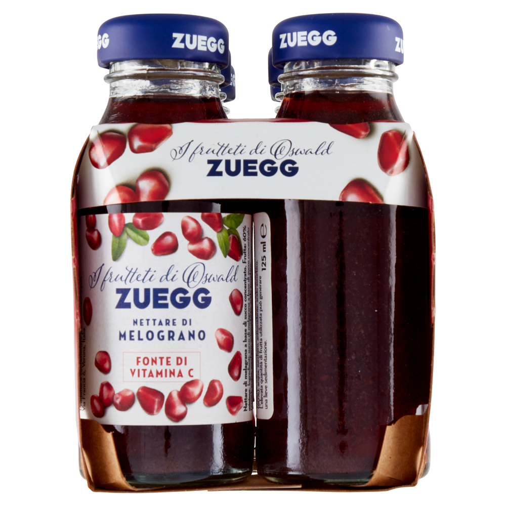 Zuegg I frutteti di Oswald Nettare di Melograno Italiano 6 x 125 ml