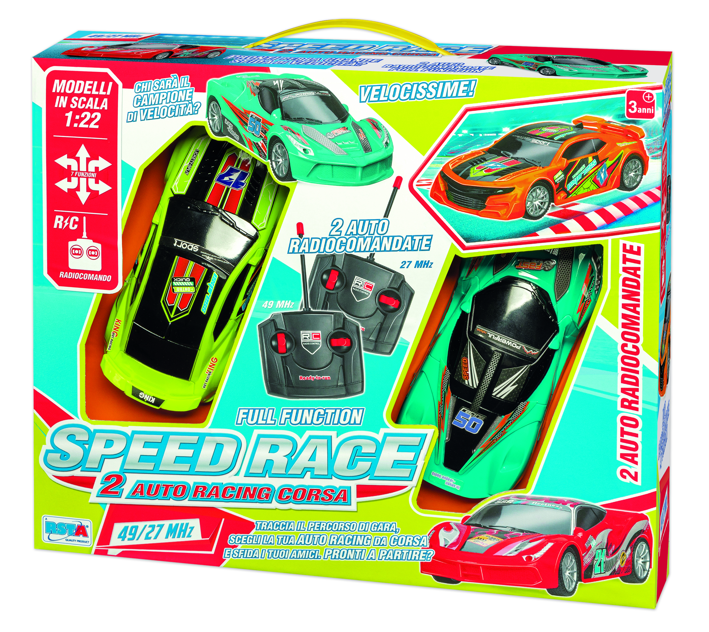 Ronchi Supertoys Speed Race 2 Auto radiocomandate