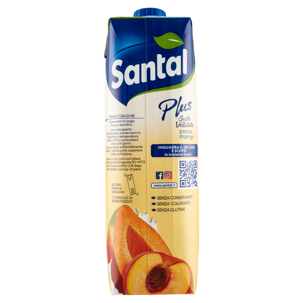 Santàl Plus Gusto Vellutato pesca mango 1000 ml