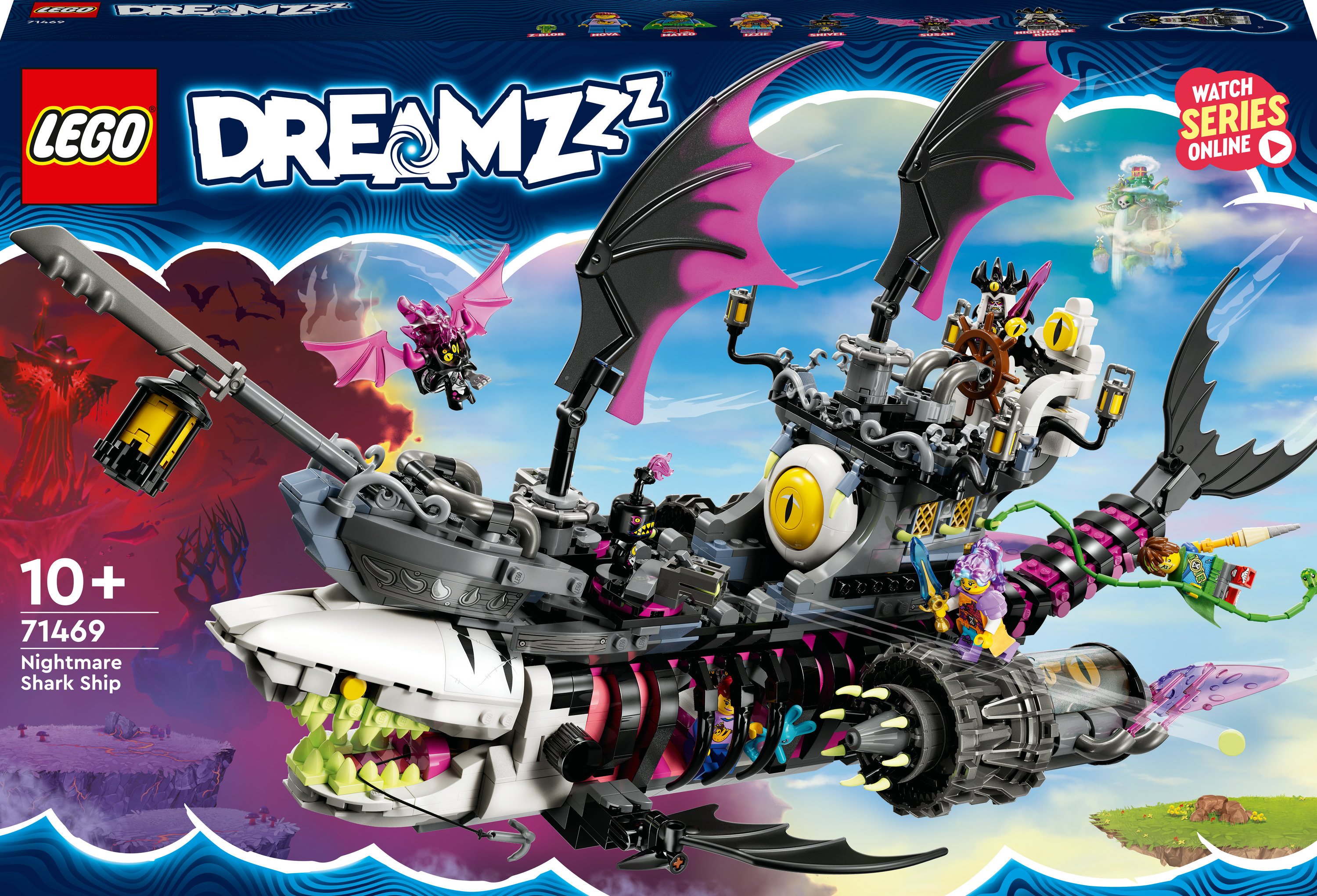 LEGO DREAMZzz Nave-squalo Nightmare