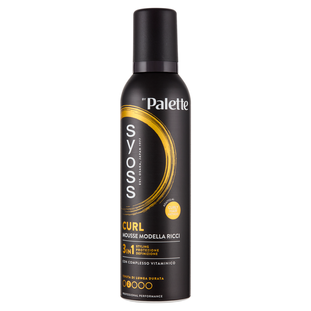 Syoss By Palette Curl Mousse Modella Ricci 250 ml