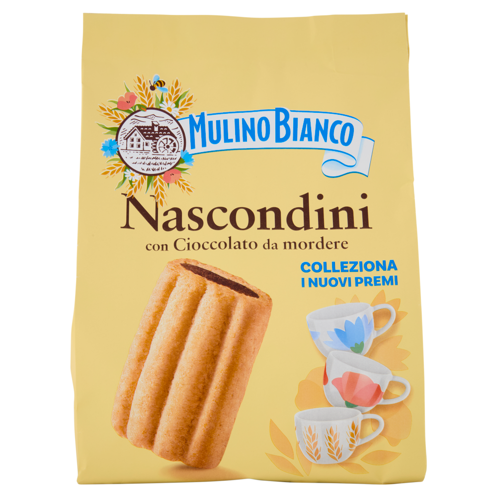 Mulino Bianco Nascondini Biscotti con Cioccolato da Mordere 600g