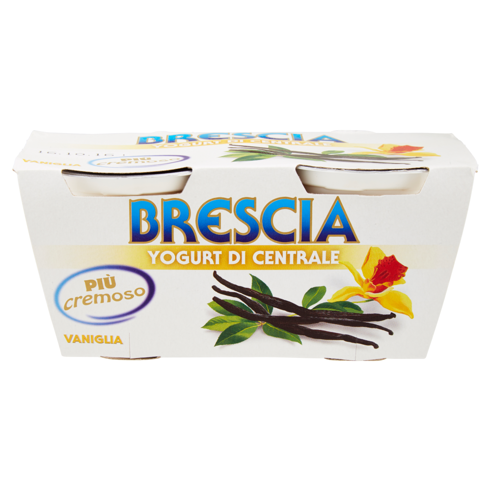 Brescia Yogurt di Centrale Vaniglia 2 x 125 g