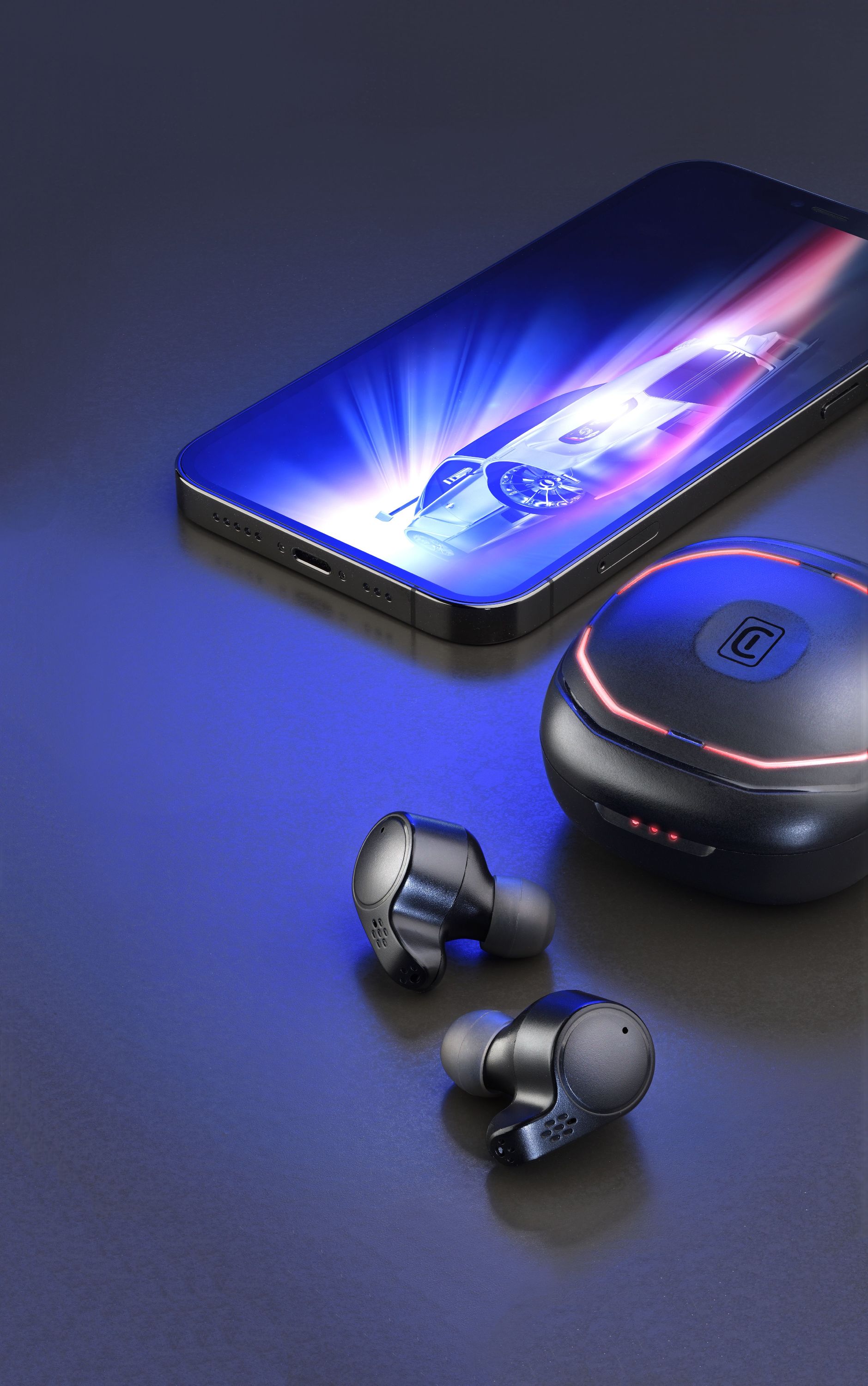 Cellularline DEFY Auricolari Bluetooth® per mobile gaming a bassa latenza