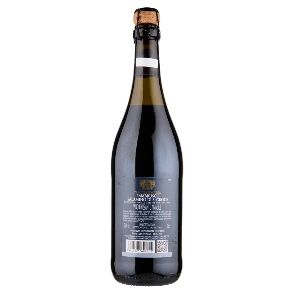 Cascina S.Maria Lambrusco Salamino di S. Croce DOC Amabile 75 cl