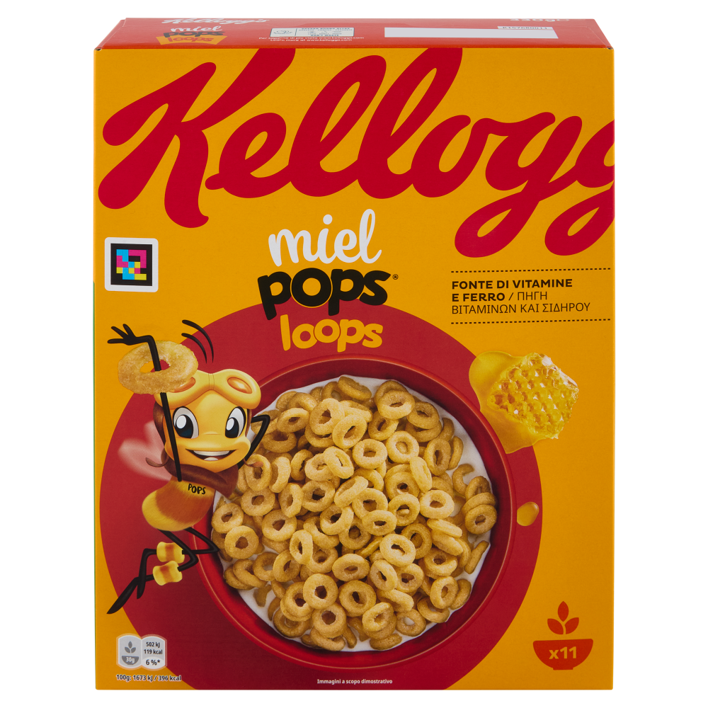 Kellogg's miel pops loops 330 g