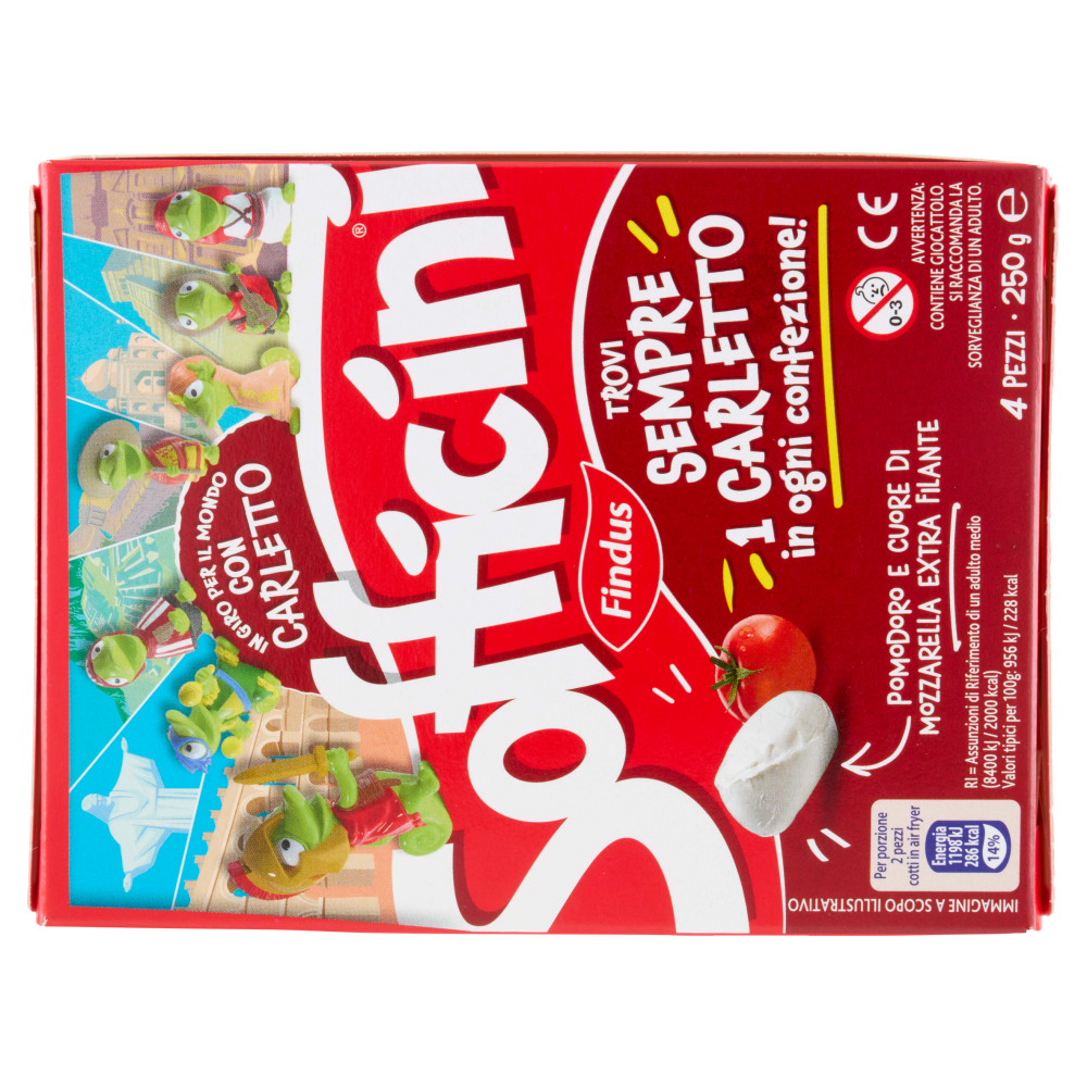 Sofficini Findus 4 Sofficini Pomodoro Più Mozzarella 250 g