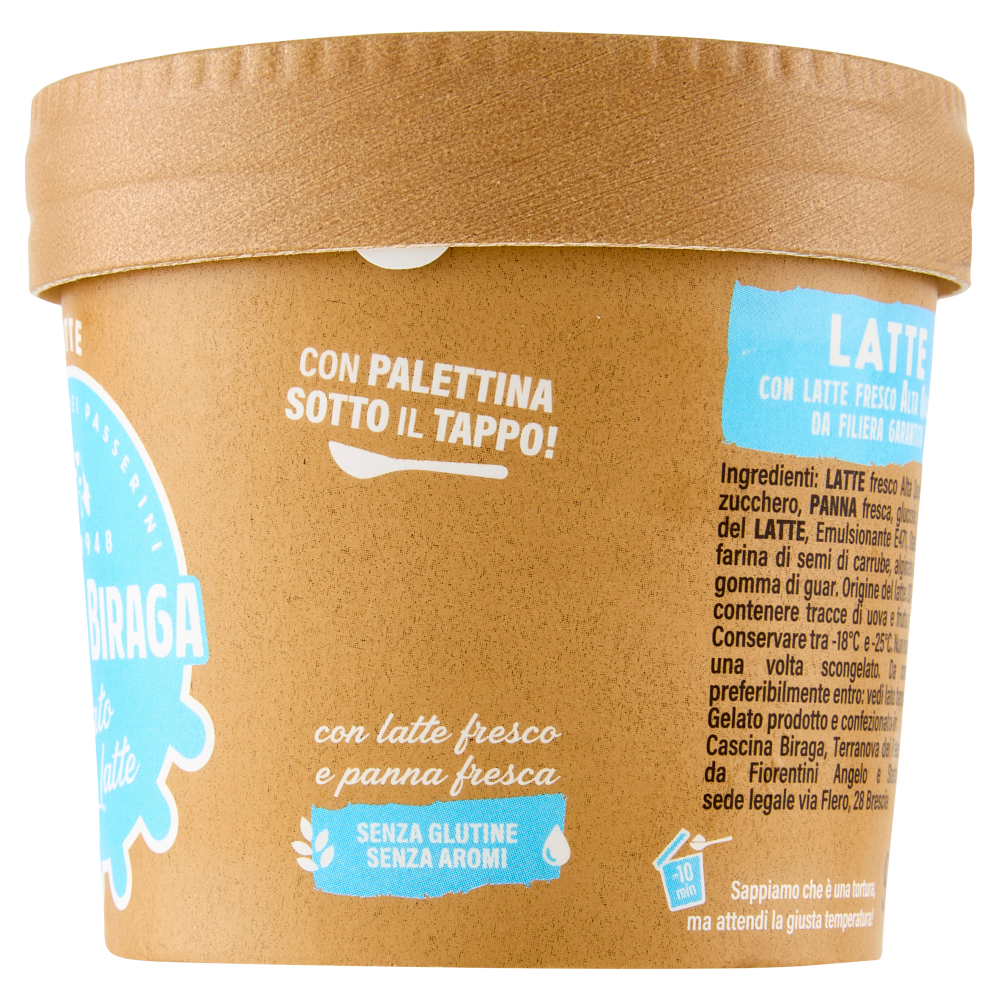 Cascina Biraga Latte il gelato di latte 90 g